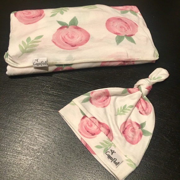 copper pearl grace swaddle